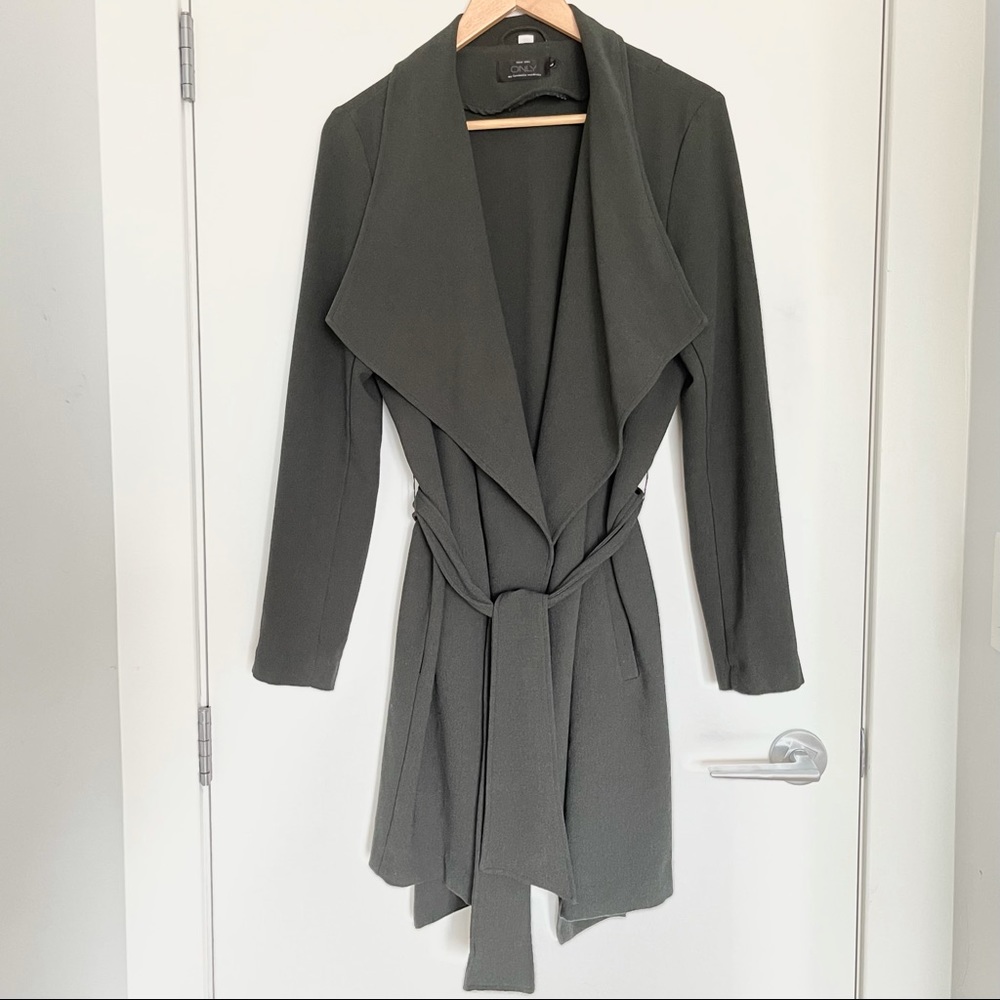 Only Waterfall Wrap Sweater